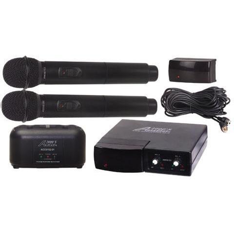 AWM6152-  Professional Dual-Channel Infrared Rechargeable Wireless Microphones