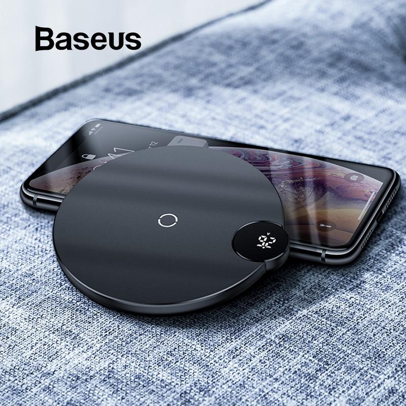 Baseus™ Qi Wireless LED Display 10W Charging Pad