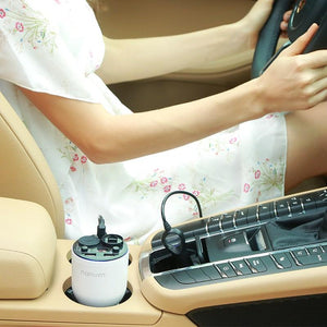 Car Mini Air Purifier Air Freshener Car Charger Suit for Home Office Car Fragrance Cup Essential Oil Diffuser Aromatherapy 3 hue