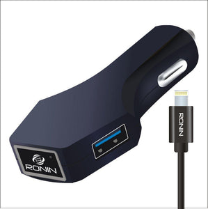 Dual USB Car Charger Auto ID 3.4A - R-555