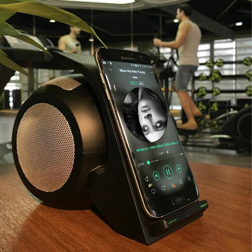 Fast Wireless Charging with Bluetooth Speaker