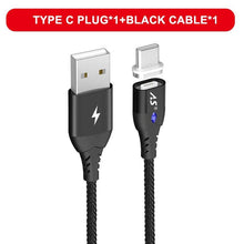 Load image into Gallery viewer, A.S Magnetic USB C Cable Fast Charging Phone Type-C Magnet Charger Adapter for Huawei Xiaomi A2 Mi5 Samsung Galaxy S9 Data Cord