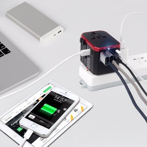 Hyleton travel adapter Universal Power Adapter Charger worldwide adaptor wall Electric Plugs Sockets