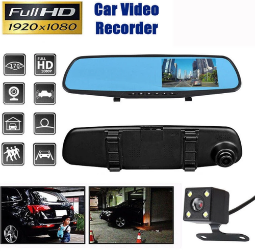 Global Technology - Dash-cam/Rear-cam Smart Mirror