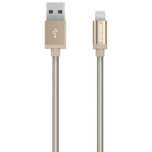 Kanex Lightning 1.2m Aluminium Cable Gold