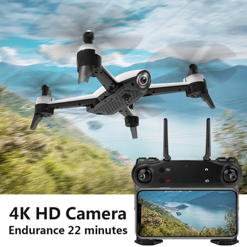 Drone with Dual Camera 1080P 720P 4K WiFi FPV Real Time Aerial Video Helicopter Toys