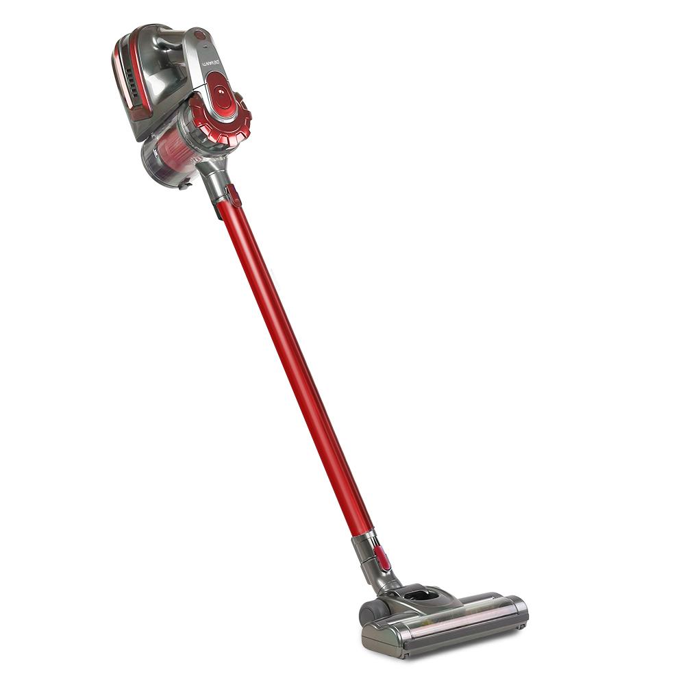 150 Cordless Handheld Stick Vacuum Cleaner 2 Speed - Red And Grey