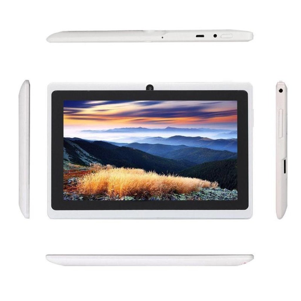 7 Inch 8GB A33 Quad Core Dual Camera Android 4.4 Tablet PC WIFI Bluetooth Game Pad