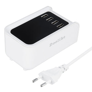 DL-CH19 4 USB Ports Intelligent Charger Charging Hub With LED Display