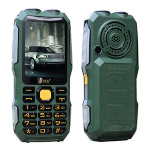 DBEIF D2016 2.8 inch 3000mAh Magical Voice Military Antenna Analog TV Dual Flashlight feature Phone