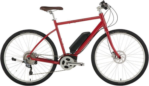 Civia North Loop eBike: 650b Wheels, Medium Red