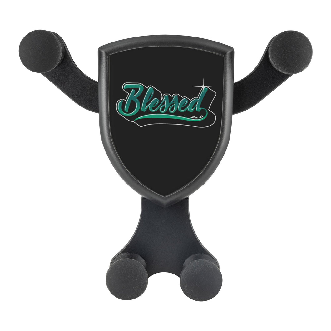 Blessed Qi Wireless Car Charger Mount Christian Gift Ideas Religious Spiritual