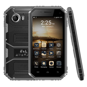 EL 3 PROOFINGS W6 IP68 4.5 Inch 4G LTE 2600mAh 5MP Android 6.0 Waterproof Dustproof Smartphone