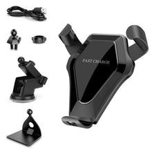 Load image into Gallery viewer, Bakeey Qi Wireless Car Suckers Cup Air Vent Mount Desktop Holder Fast Charger for iPhone X S8 Note 8