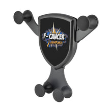 Load image into Gallery viewer, F-Cancer Bladder Cancer Awareness Qi Wireless Car Charger Mount Gift Ideas