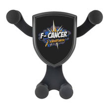 Load image into Gallery viewer, F-Cancer Bladder Cancer Awareness Qi Wireless Car Charger Mount Gift Ideas