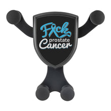 Load image into Gallery viewer, F*ck Prostate Cancer Qi Wireless Car Charger Mount Gifts Idea