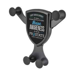 Get Educated Aware Share Raise Awareness Prostate Qi Wireless Car Charger Gifts