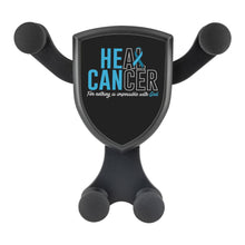 Load image into Gallery viewer, Heal Cancer For Nothing Is Impossible With God Qi Wireless Car Charger Mount