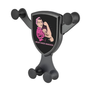 Hope Breast Cancer Awareness Qi Wireless Car Charger Mount Gift Ideas