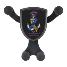 Load image into Gallery viewer, Hope Courage Faith Bladder Cancer Awareness Qi Wireless Car Charger Mount Gift
