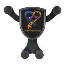 Load image into Gallery viewer, Hope Love Faith Bladder Cancer Awareness Qi Wireless Car Charger Mount Gifts