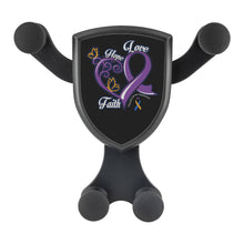 Load image into Gallery viewer, Hope Love Faith Elegant Bladder Cancer Awareness Qi Wireless Car Charger Gifts