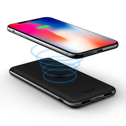 iWALK Chic Air 8000mAh Wireless Charger UBC8000A Phone Handphone No Wire Charge