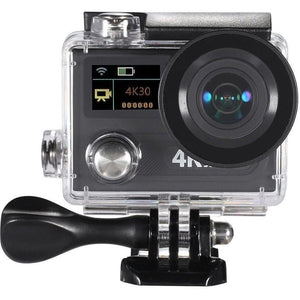 2Inch Dual Screen LCD Sports Action Camera Ultra HD 360 VR Play Wifi 4K 30fps 1080P 60fps 12MP 170° Wide-angle for High Definition Multimedia Interface Output Waterproof 30M with Remote Control
