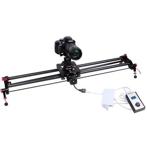 80cm Carbon Fiber Motorized Video and Timelapse Camera Slider for Canon, Nikon and Sony