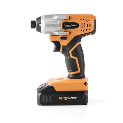 20V Cordless Impact Driver with Soft Grip Handle - PrimeCables®