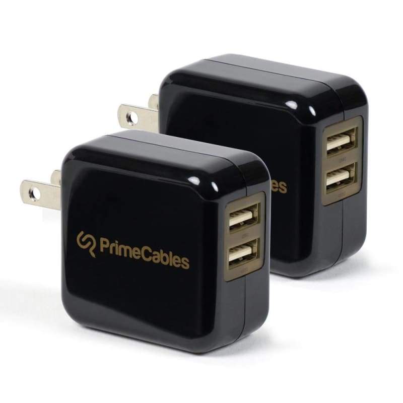 2.4A Dual USB Wall Charger Power Adapter - PrimeCables®