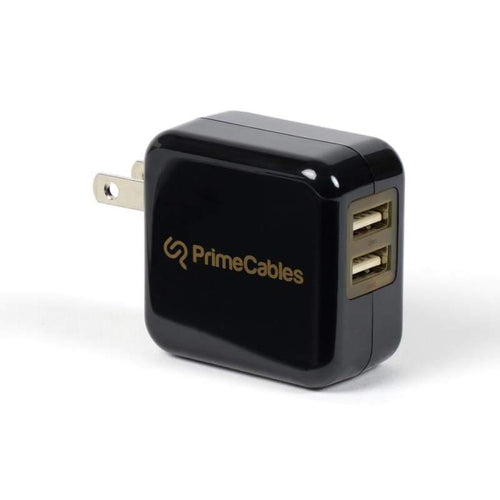 2.4A Dual USB Wall Charger Power Adapter - PrimeCables®