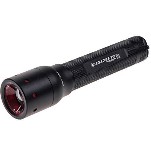 'Ledlenser P5R Rechargeable Professional LED Torch (Black) - Gift Box, 500897'