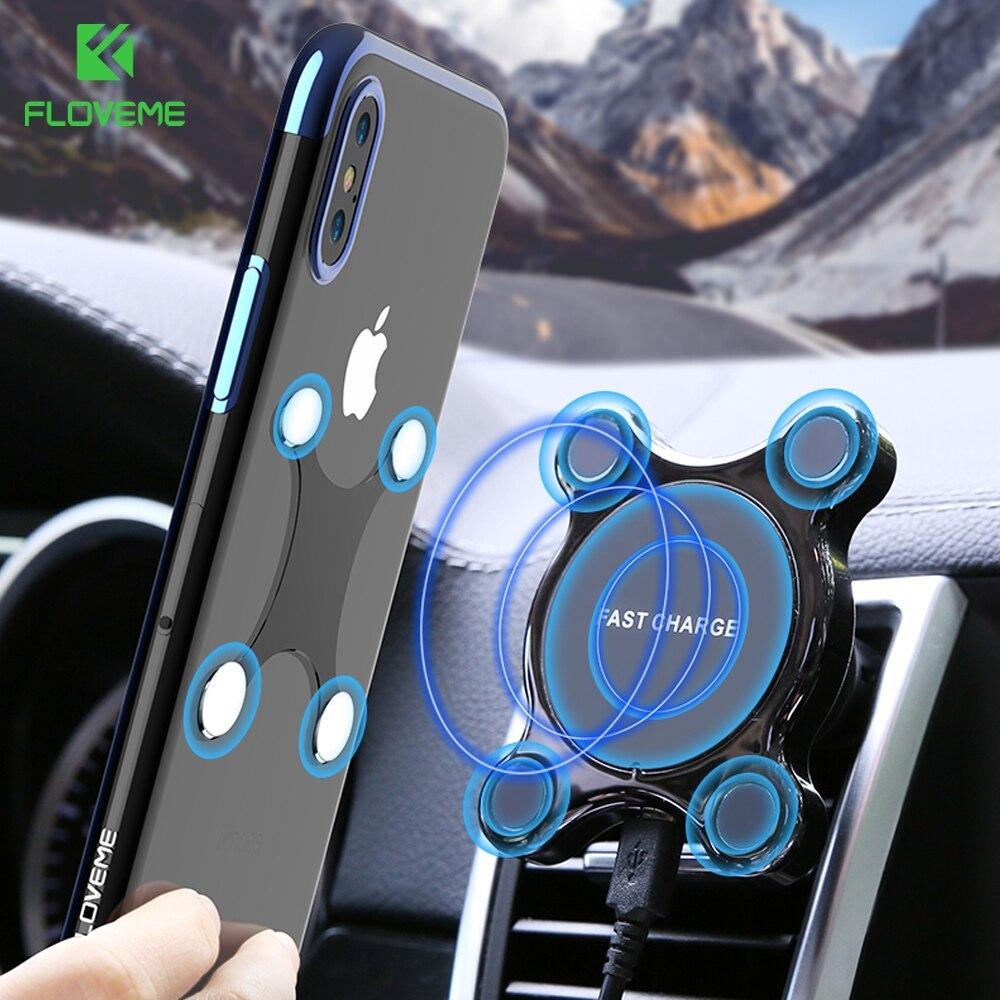 2-IN-1 Qi-Wireless Magnetic Phone Charger