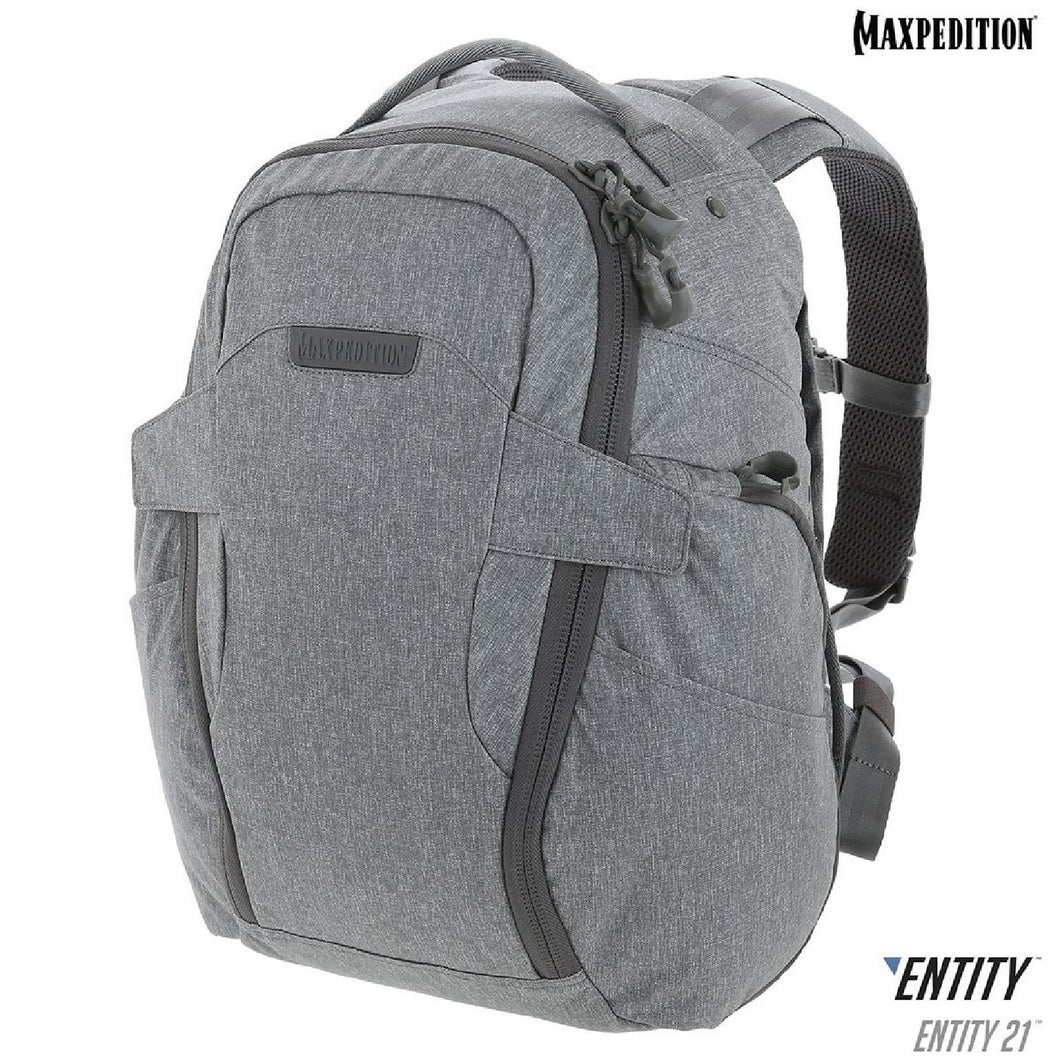 Maxpedition ENTITY 21 CCW-Enabled EDC Backpack 21L Ash