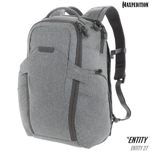Maxpedition ENTITY 27 CCW-Enabled Laptop Backpack 27L Ash