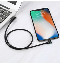 Load image into Gallery viewer, iPhone Lightning 90° USB Charger