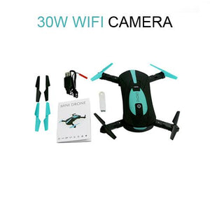 H37 JY018 ELFIE WiFi FPV Quadcopter Mini Dron Foldable Selfie Drone RC Drones with Camera HD FPV Professional RC Helicopter Gift