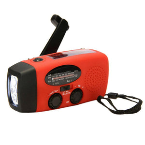 3-in-1 Crank Light / Radio / Phone Charger (best survival kit)