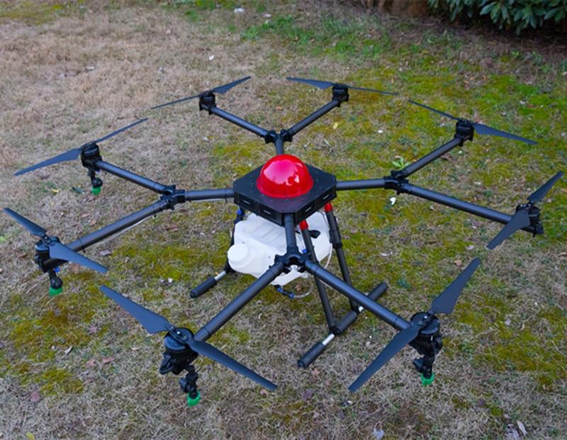 8-axis 10KG 10L Agricultural uav drone For Sprinkle pesticides China agriculture drone spray system
