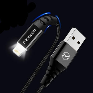 Hi-Tensile Strength USB iPhone Charging Cable with Light