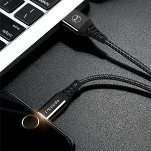 Hi-Tensile Strength USB iPhone Charging Cable with Light