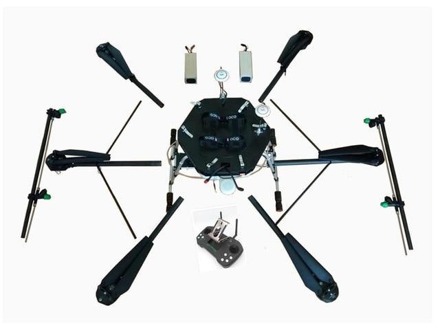 Aerops AP6-15B 15KG/15L Volume Electronic Agricultural Six Axis Auto/Semi-auto Spraying Multicopter UAV Drone for Farming
