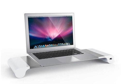 COMPUTER MONITOR DESK MOUNT – SPACE BAR WITH 4 PORTS USB