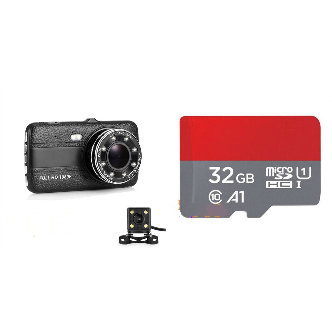 Dual Lens Dash Cam Full HD 1080P Dash Camera 4
