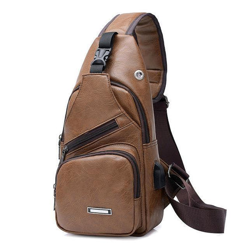 Luxury Cross Bag with USB Port