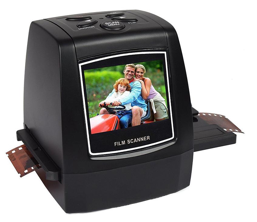High Fast Photo Printe Resolution Photo Scanner 35mm/135mm Slide Film Scanner Digital USB Film Converter 2.36