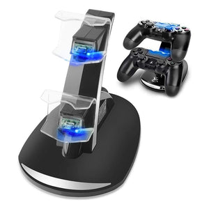 Dual PS4 Controller Charging Dock Station