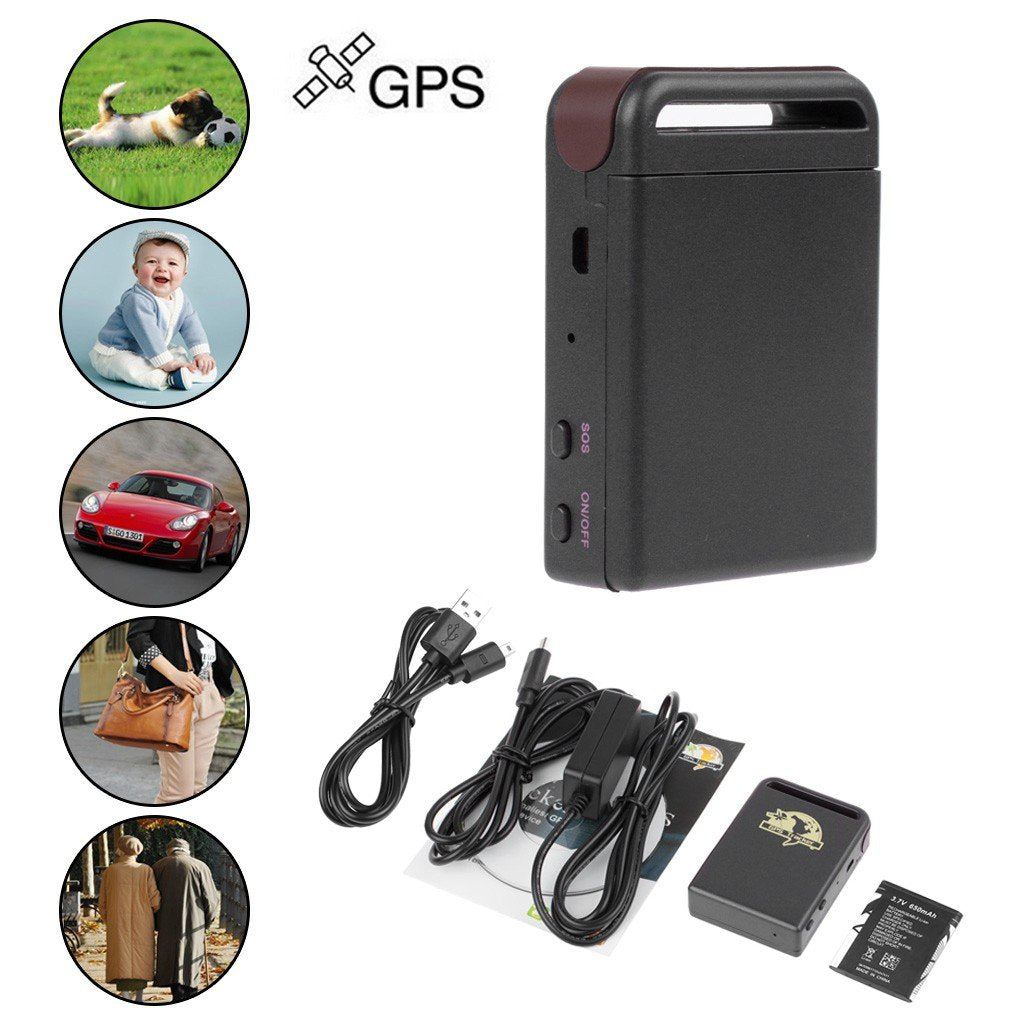 GPS Tracker Car Real Time Vehicle GPS Trackers GSM GPRS Tracking Device Handheld Global GPS Locator For Children Kids Pet Dog